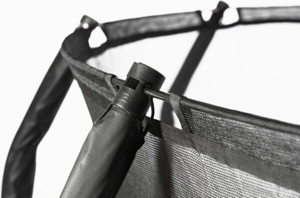 Salta Premium Edition Trampoline met Veiligheidsnet – Zwart – Ø 214 cm - Afbeelding 3