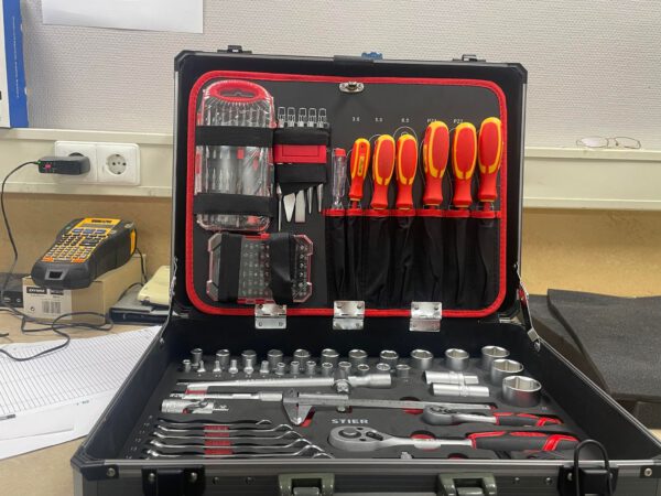 STIER universeel gereedschapsassortiment in aluminium koffer, 144 stuks - Afbeelding 7