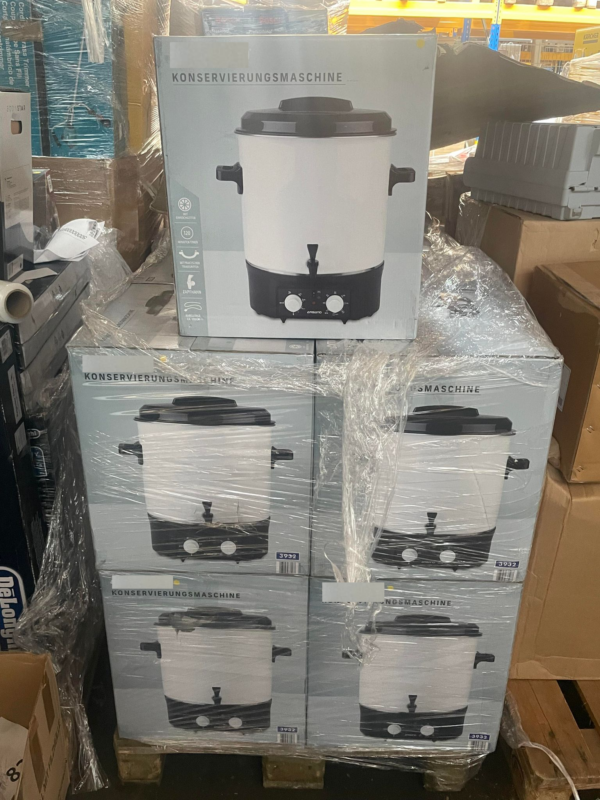 Conserveermachine 1800W- Inmaakmachine Weckketel - Inmaakketel 27l inclusief inmaakrooster - Afbeelding 2