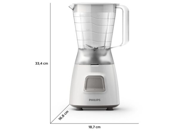 Philips Daily Blender 350 Watt - Compacte blender - Wit - Afbeelding 2