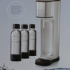 Sodastar Joy bruiswatertoestel met 3 x PET-flessen & - Zwart - Zilver - Afbeelding 3