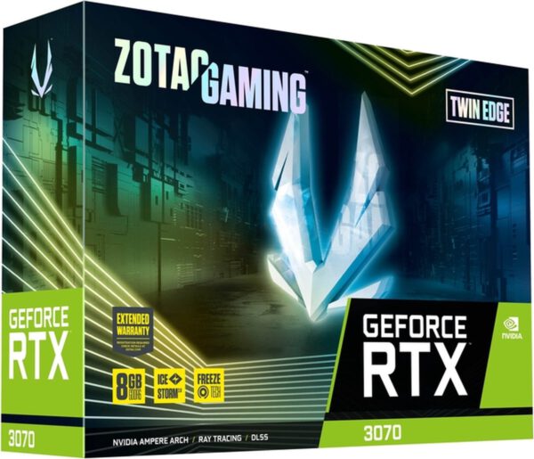 Zotac Videokaart - GAMING GeForce RTX 3070 - Twin Edge 8 GB GDDR6 LHR ZT-A30700E-10PLHR - Afbeelding 5