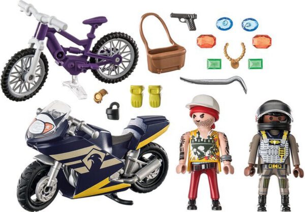 PLAYMOBIL City Action Starter Pack speciale eenheid en juwelendief 71255 - Afbeelding 5
