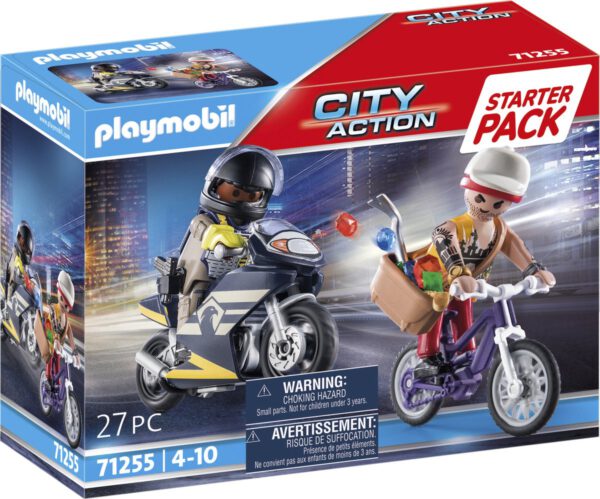 PLAYMOBIL City Action Starter Pack speciale eenheid en juwelendief 71255