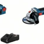 Bosch Professional GWS 18V-7 Haakse slijper - Met 2x 18 V accu en lader - In L-Boxx koffer