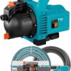 GARDENA Classic Besproeiingspomp 3000/4 Compleet Waterpomp - incl. 3.5 m aanzuigslang en 20 m slang