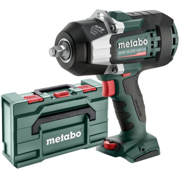 Metabo SSW 18 LTX 1450 BL Accu-slagmoersleutel | 18 V met koffer