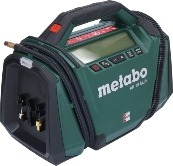Metabo 600794850 AK 18 MULTI Accu Compressor 18V - Afbeelding 2