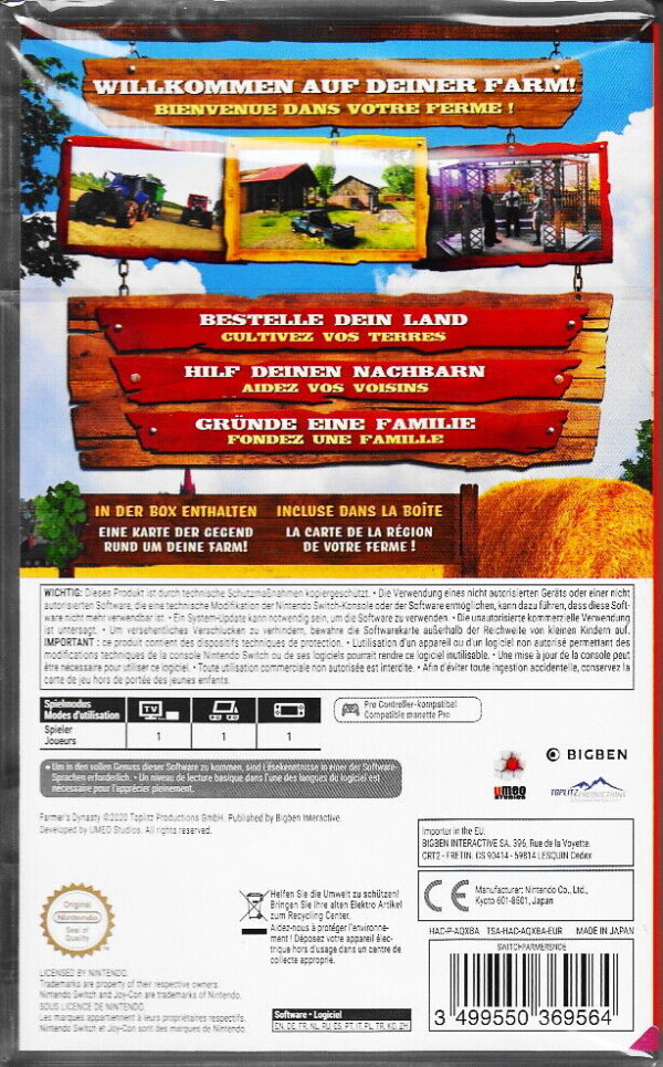 Farmers Dynasty - Switch edition - Afbeelding 2