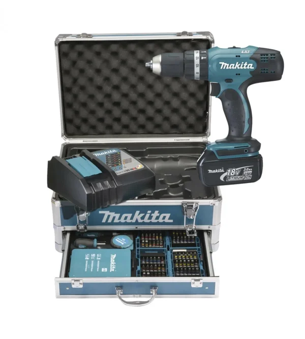 Makita DHP453RFX2 Accuboormachine met Klopfunctie 18V