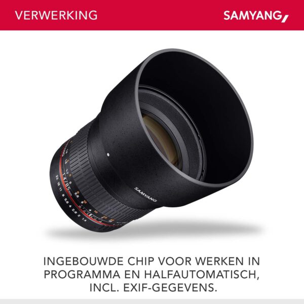 Samyang Optics 85mm f/1.4 AS IF UMC Sony FE - Afbeelding 6