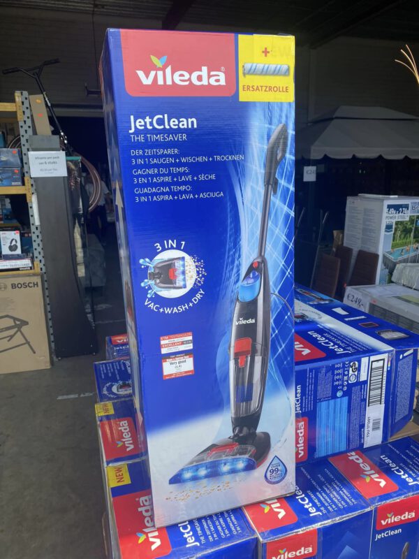 Vileda JetClean 3in1 - Stofzuiger en Vloereiniger