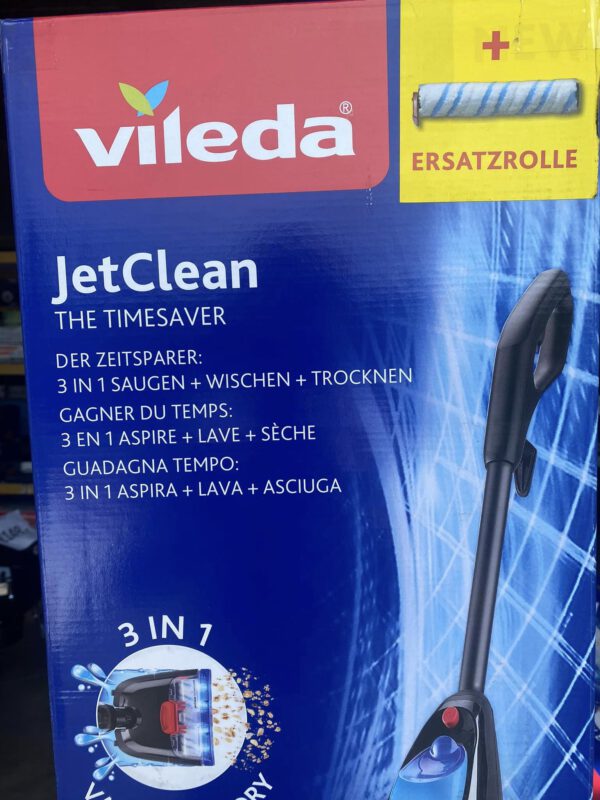 Vileda JetClean 3in1 - Stofzuiger en Vloereiniger - Afbeelding 3