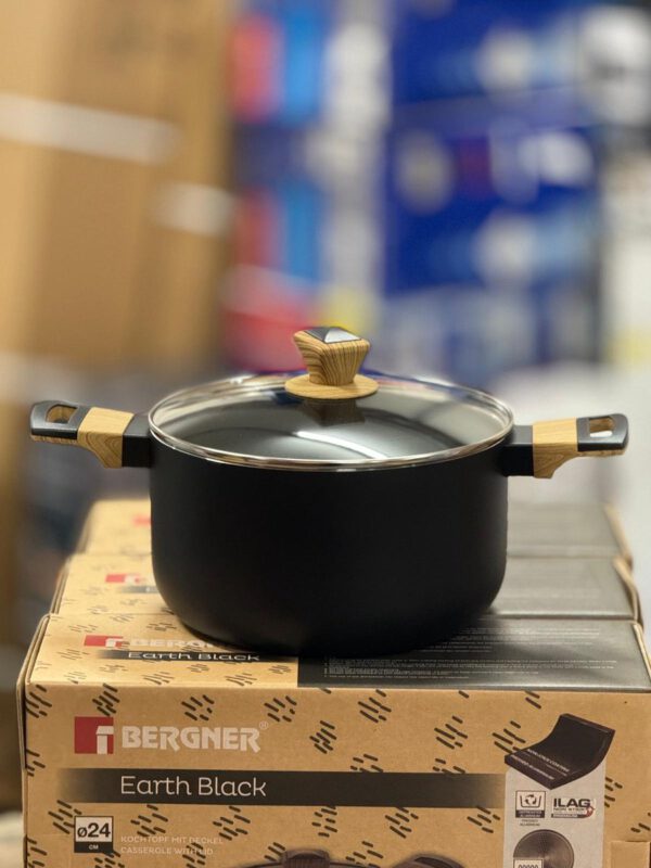 Bergner Earth Keukenpan, 24 cm, met deksel - Afbeelding 5