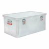 STIER 85L aluminium doos met rubberen afdichting en 2 klapgrepen