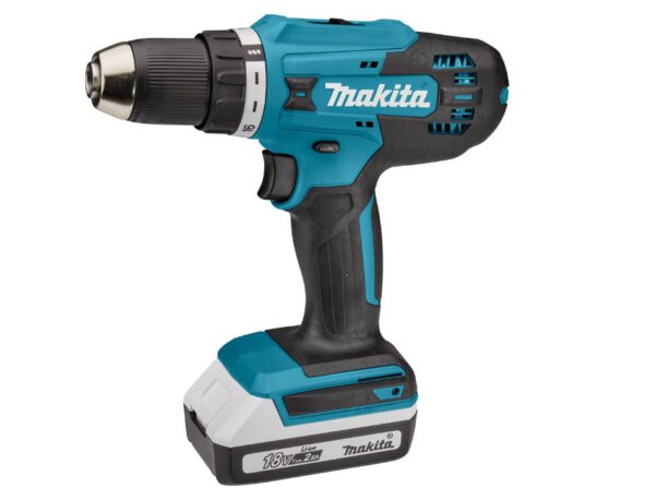Makita DF488D004 - Accu-schroefboormachine - inclusief 2 x 2 Ah accu's 18 V in transportkoffer - Afbeelding 2