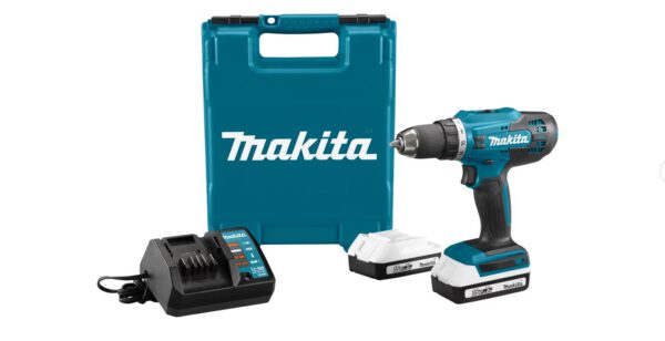 Makita DF488D004 - Accu-schroefboormachine - inclusief 2 x 2 Ah accu's 18 V in transportkoffer