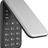 Energizer E282SCD 4G Smart Klaptelefoon (Zilver) - Afbeelding 2