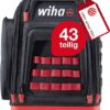 Wiha 45529 Gereedschapsrugzak (met inhoud) Handwerker, Doe-het-zelver, Universeel 41-delig (l x b x h) 385 x 260 x 530