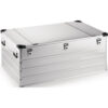 Aluminium box L1192xB790xH515mm 415 l met klapdeksel en stapelhoeken - 2dehands