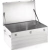 Aluminium box L1192xB790xH515mm 415 l met klapdeksel en stapelhoeken - 2dehands - Afbeelding 2
