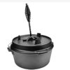 BBQ BOSS Gietijzeren Braadpan - Dutch Oven - Afbeelding 5