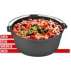 BBQ BOSS Gietijzeren Braadpan - Dutch Oven - Afbeelding 3