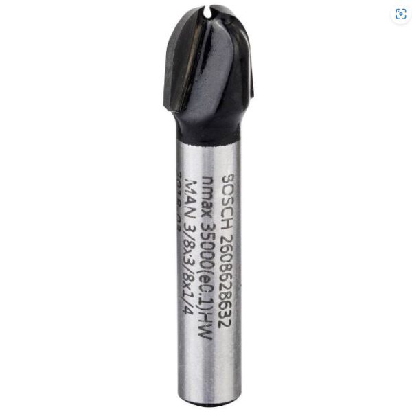 Bosch Accessories 2608628632 Halfrondprofielfrees Werklengte 9.20 mm Schachtdiameter 6.35 mm 1 stuks