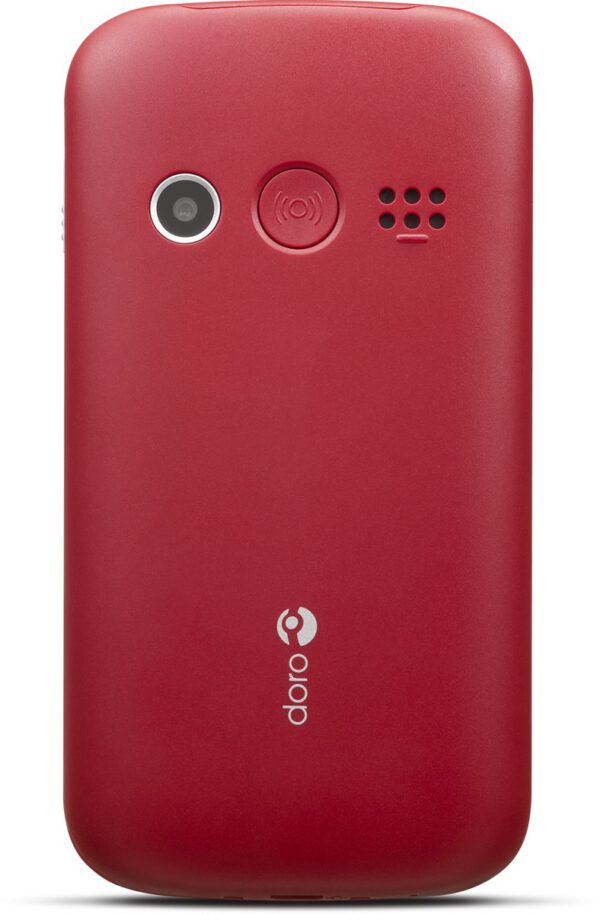 Doro 1381 - Eenvoudige Senioren GSM met Grote Toetsen (Rood) - Afbeelding 2
