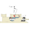 Holex 6" machineklem met een maximale bekopening van 9,13" (23,2 cm - Afbeelding 3