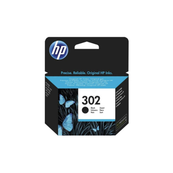 Inkjetcartridge 302 HP zwart F6U66AE