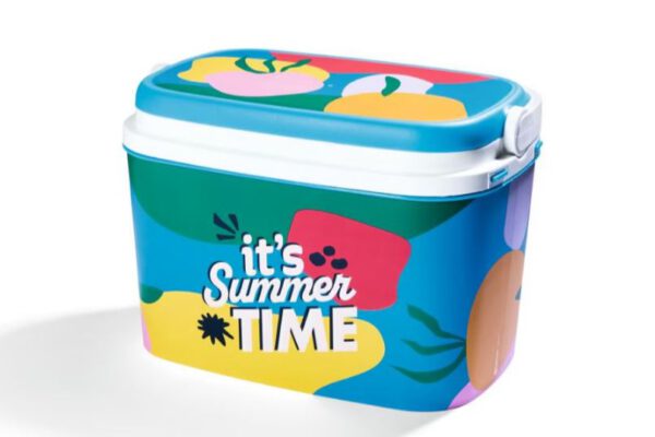 Living & Garden Koelbox 6L IML Summer Time - Kleurenmix - Groen