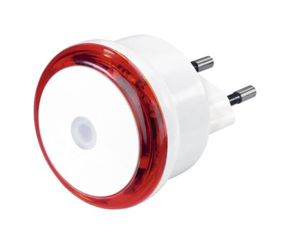 Hama Led-nachtlampje Basic Met Stekker Schemersensor Energiebesp. Rood