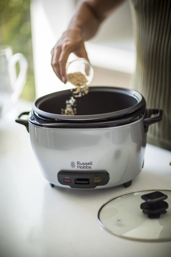 Russell Hobbs 23570-56 MaxiCook 14 Cup Rice Cooker - Rijstkoker - Zilver - Afbeelding 3