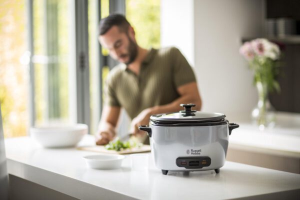 Russell Hobbs 23570-56 MaxiCook 14 Cup Rice Cooker - Rijstkoker - Zilver - Afbeelding 2