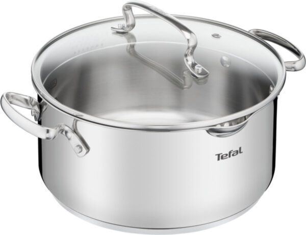 Tefal DUETTO+ G7194636 steelpan Rond Roestvrijstaal
