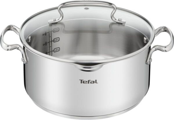 Tefal DUETTO+ G7194636 steelpan Rond Roestvrijstaal - Afbeelding 2