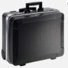 Werkzeugkoffer go, Werkzeugbox mit Rollen + Werkzeugtafeln, ohne Werkzeug, B&W