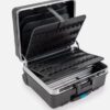 Werkzeugkoffer go, Werkzeugbox mit Rollen + Werkzeugtafeln, ohne Werkzeug, B&W - Afbeelding 3