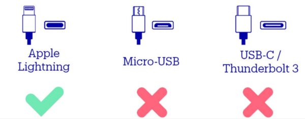 Apple USB kabel naar lightning - 2m - Afbeelding 4
