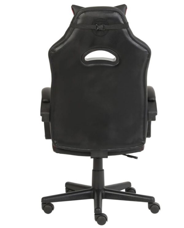 QWARE Gamingstoel Delta - Rood/Zwart - Afbeelding 2