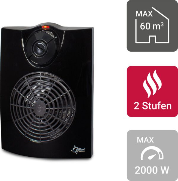 SUNTEC Verwarmingsventilator AirBooster Elite 2000 - Afbeelding 4