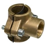 Superpipe aftapstuk voor sanitair en CV CU 22 1/2"x1/2"F