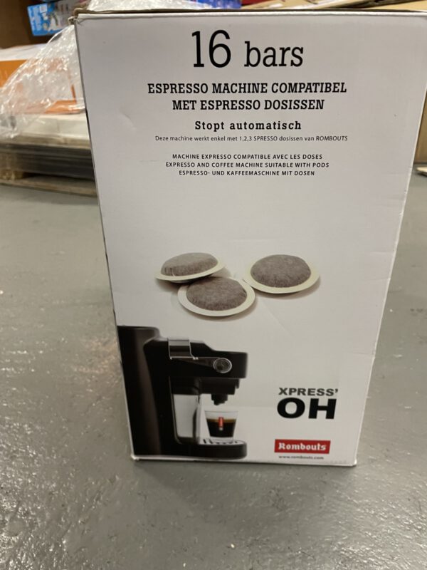 Xpress'Oh koffiepodsmachine - zwart - refurbished - Afbeelding 4