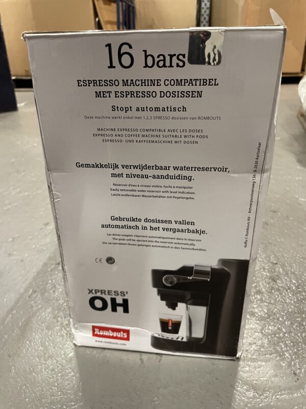 Xpress'Oh koffiepodsmachine - zwart - refurbished - Afbeelding 3