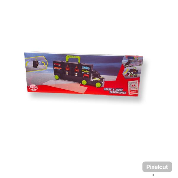 Dickie Toys Bundel Speelparkgarage & Autotransporter - Afbeelding 5