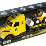 Wader Magic Truck Technic Takelwagen met Bulldozer, 36430