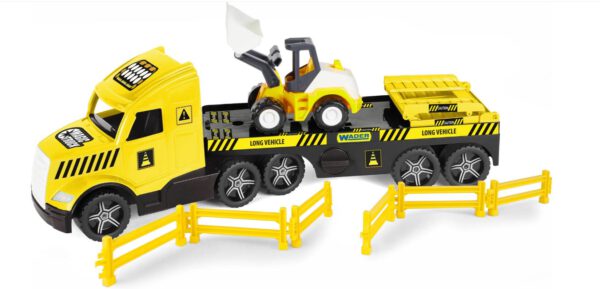 Wader Magic Truck Technic Takelwagen met Bulldozer, 36430 - Afbeelding 2