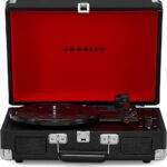 Crosley CR8005F-BK4chi Crosley Deluxe (Black) 2 Way Bluetooth,Eén maat,zwart
