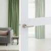 Deurkrukset Ankara rozet rond RVS look (messing) - Afbeelding 3
